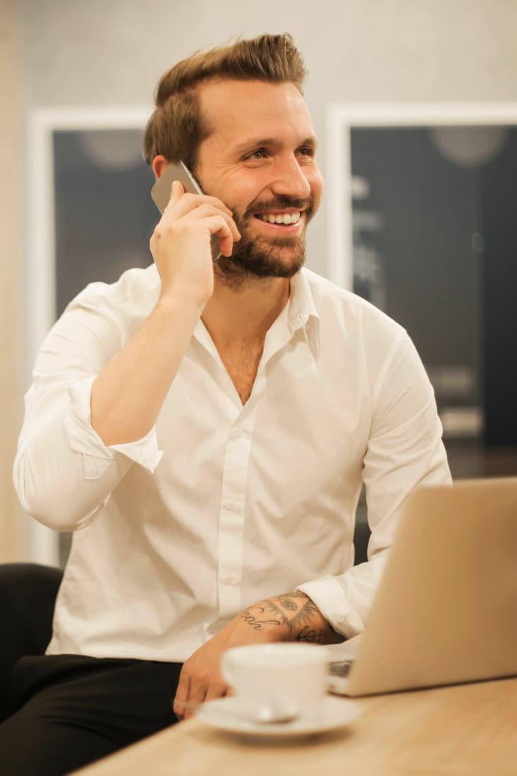 Foto Klein bureau met persoonlijke aanpak.